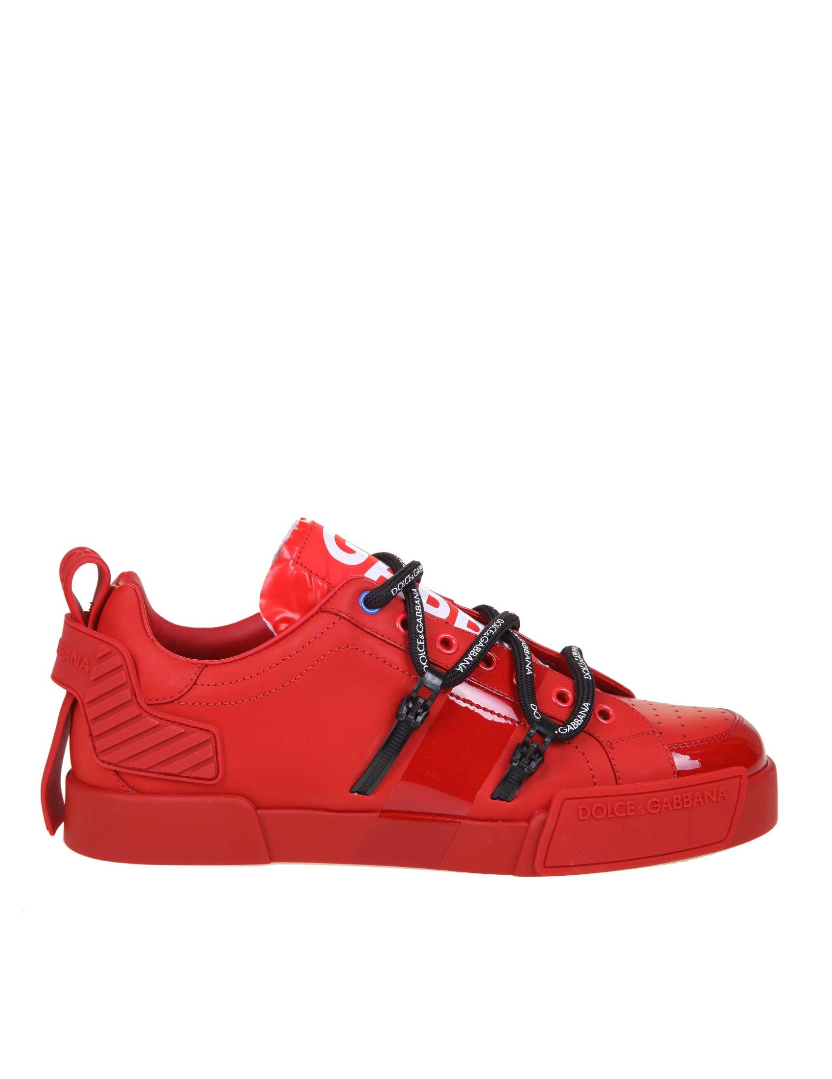 dolce and gabbana sneakers red