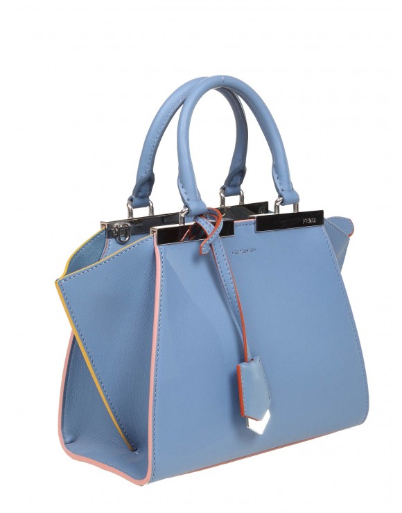 FENDI MINI 3JOURS BAG IN BLACK LEATHER