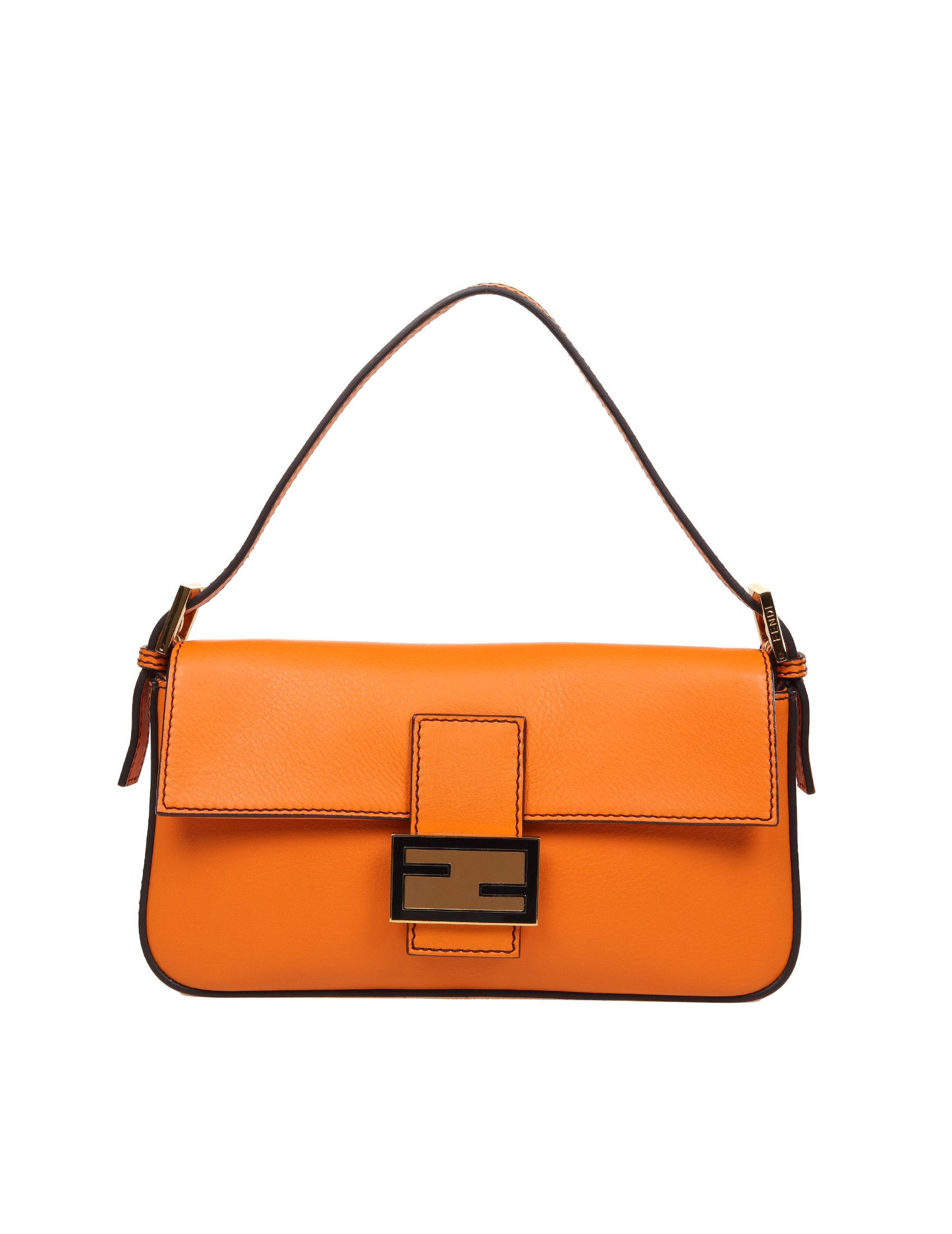 fendi baguette orange