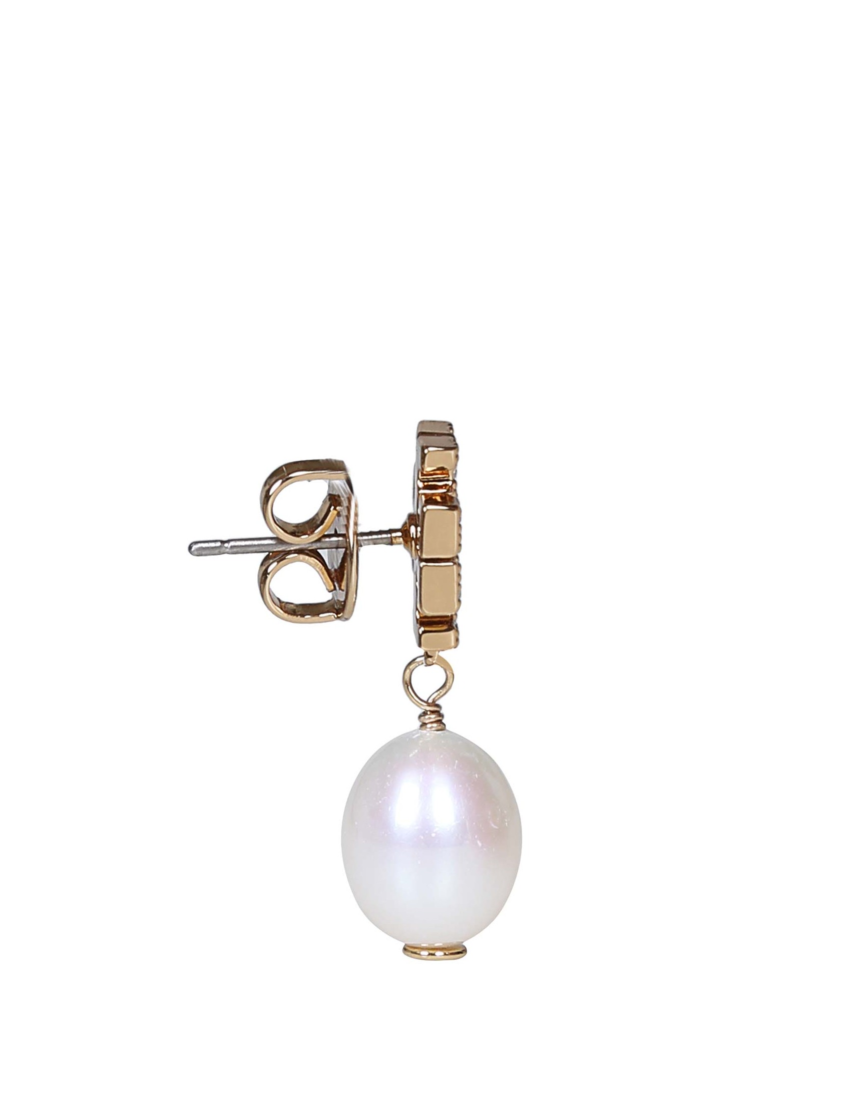 TORY BURCH PENDANT EARRINGS KIRA WITH PEARLS TORY BURCH PENDANT EARRINGS KIRA WITH PEARLS