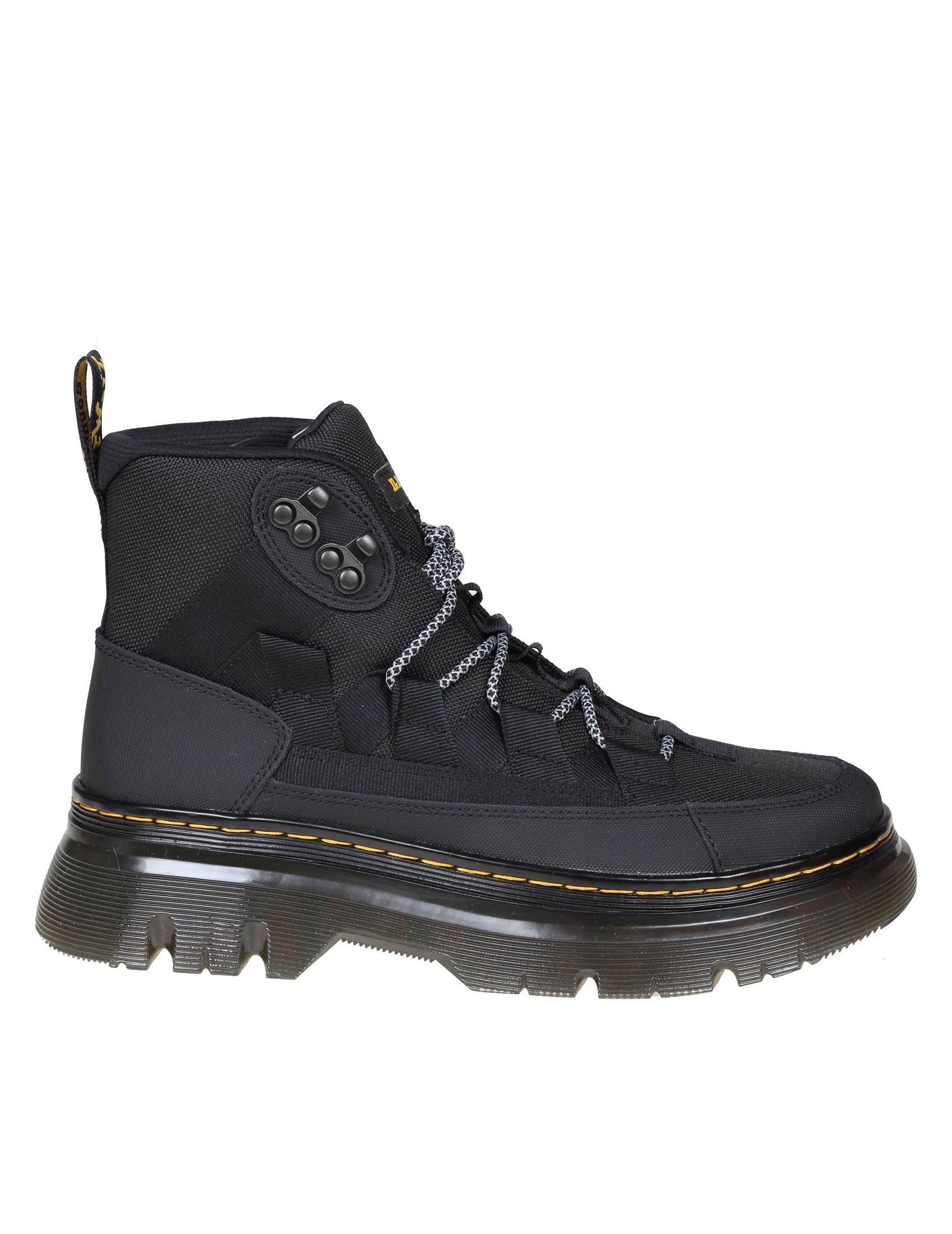 DR.MARTENS BOURY IN BLACK FABRIC