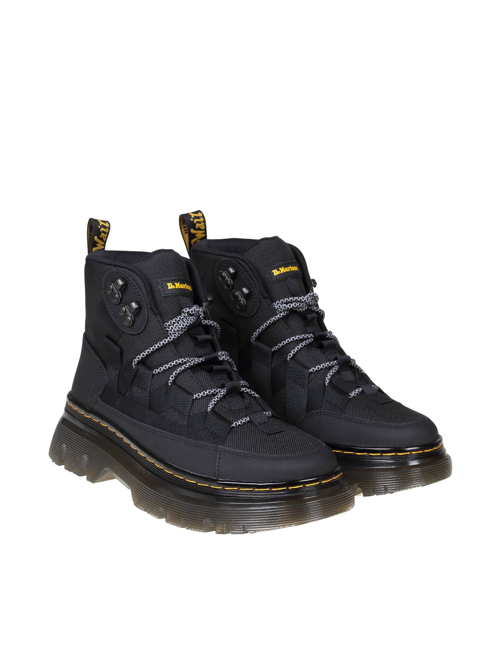 DR.MARTENS BOURY IN BLACK FABRIC