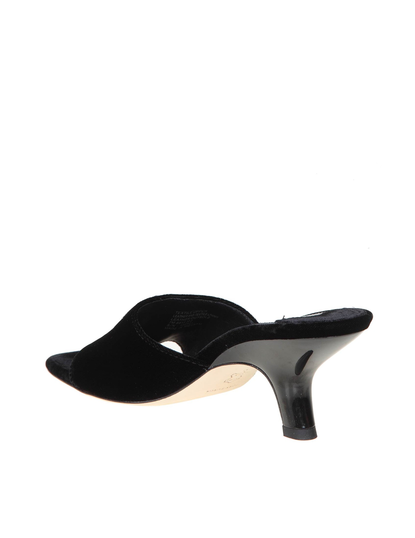 TORY BURCH ELEANOR MULE IN BLACK VELVET