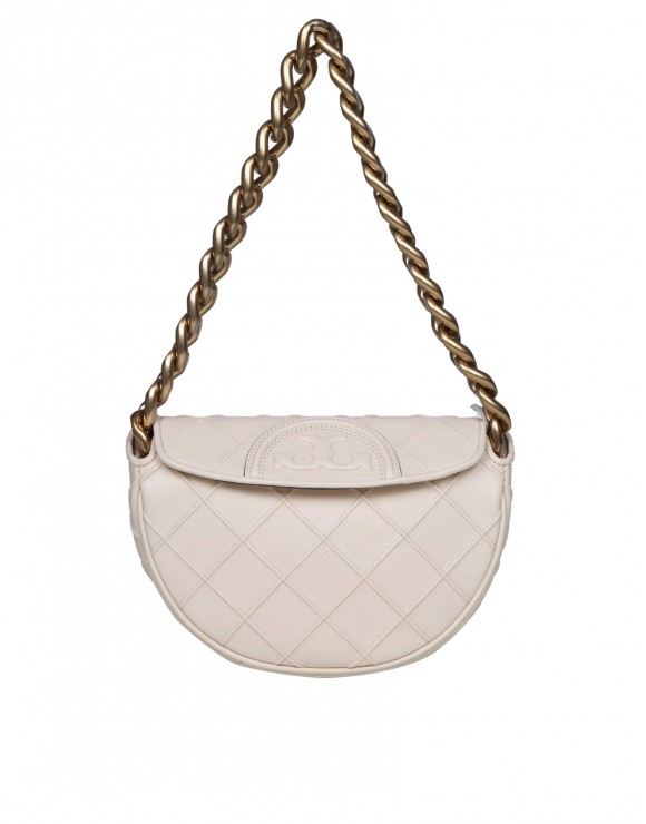 TORY BURCH MINI FLEMING IN QUILTED LEATHER