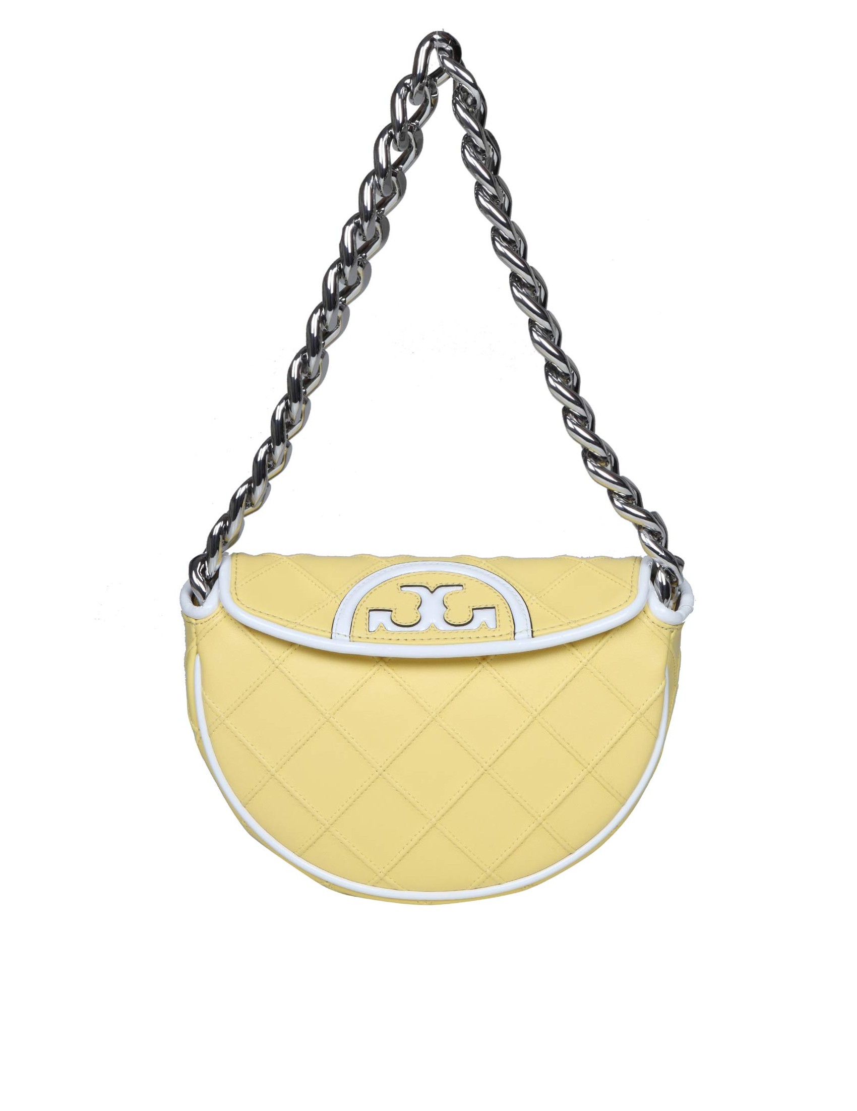 TORY BURCH MINI FLEMING IN QUILTED LEATHER
