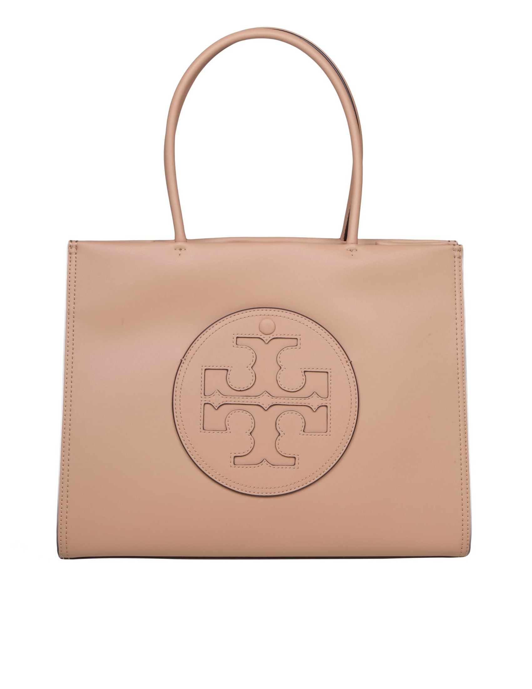 TORY BURCH SMALL ECO ELLA SHOPPING BAG COLOR LEATHER