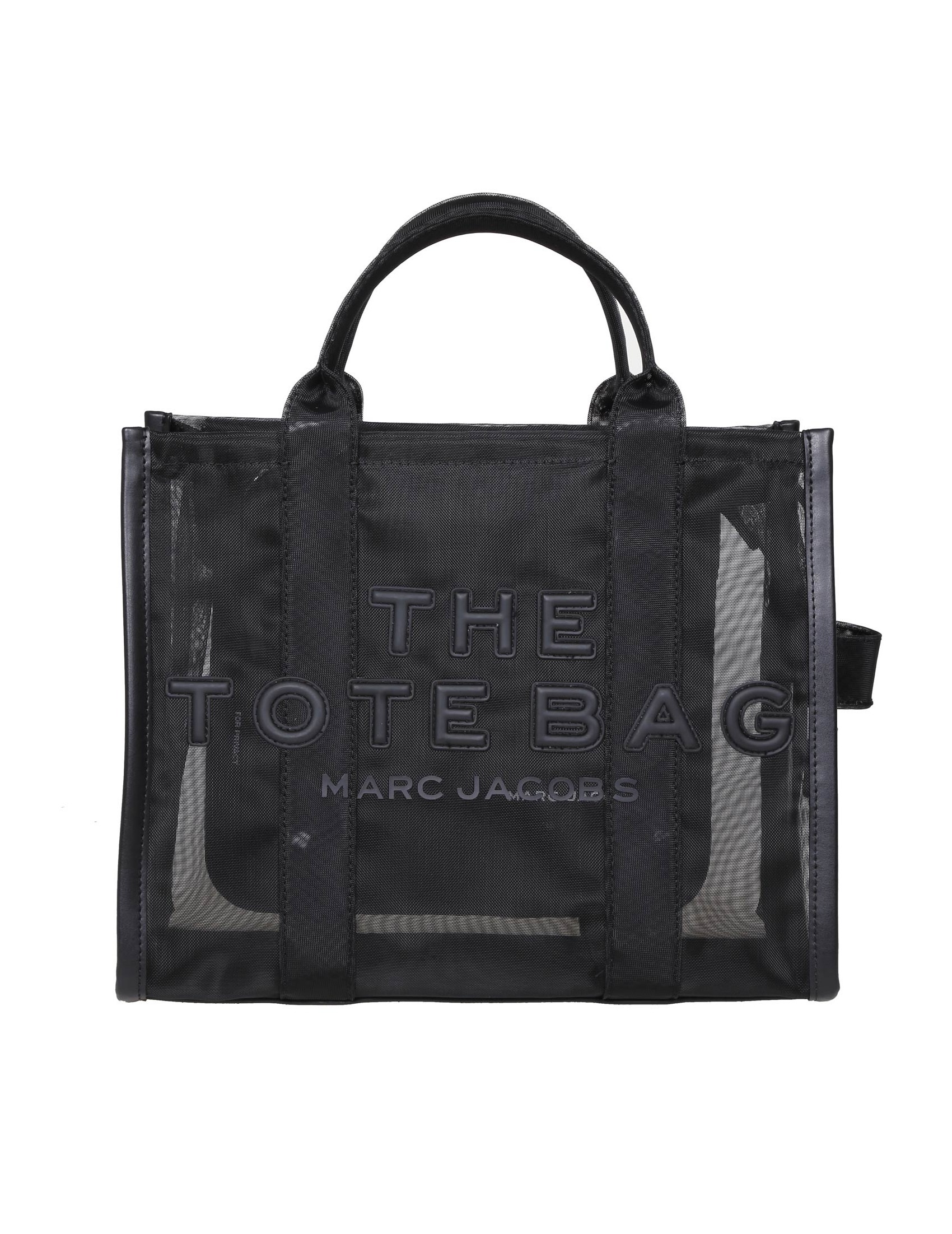 MARC JACOBS THE MESH SMALL TOTE BAG COLOR BLACK