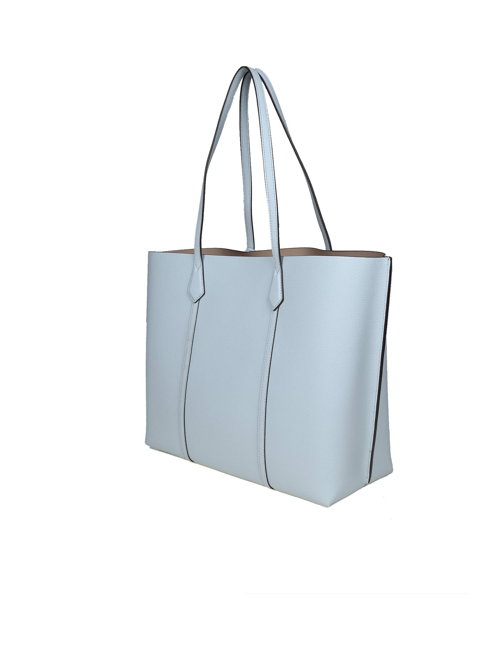 Tory burch light blue tote deals