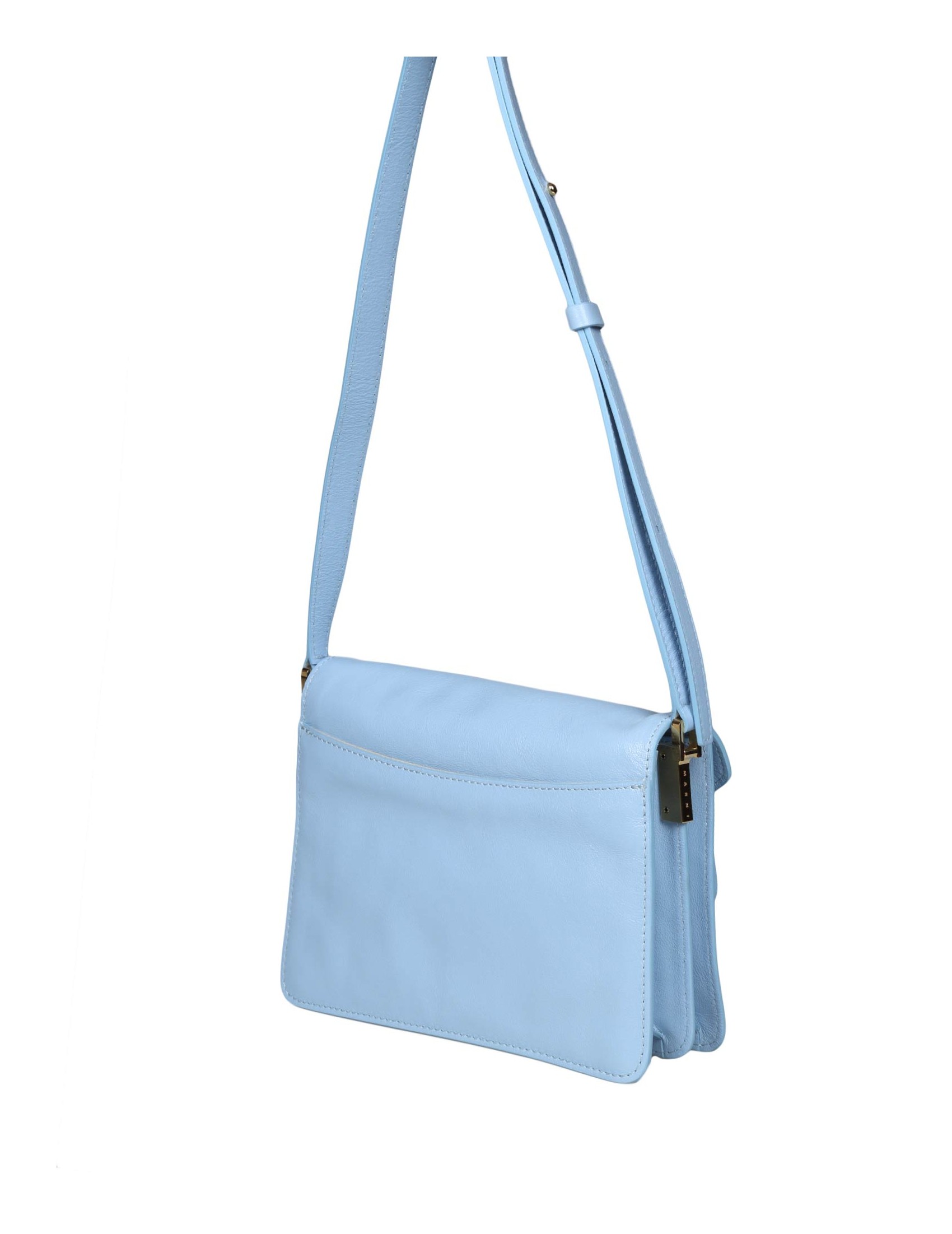 Marni Trunk - Shoulder bag for Woman - Light Blue - SBMPN09U07LV520Z602B