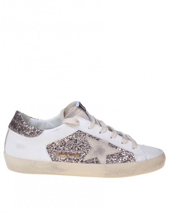 Golden goose deals superstar glitter sneaker