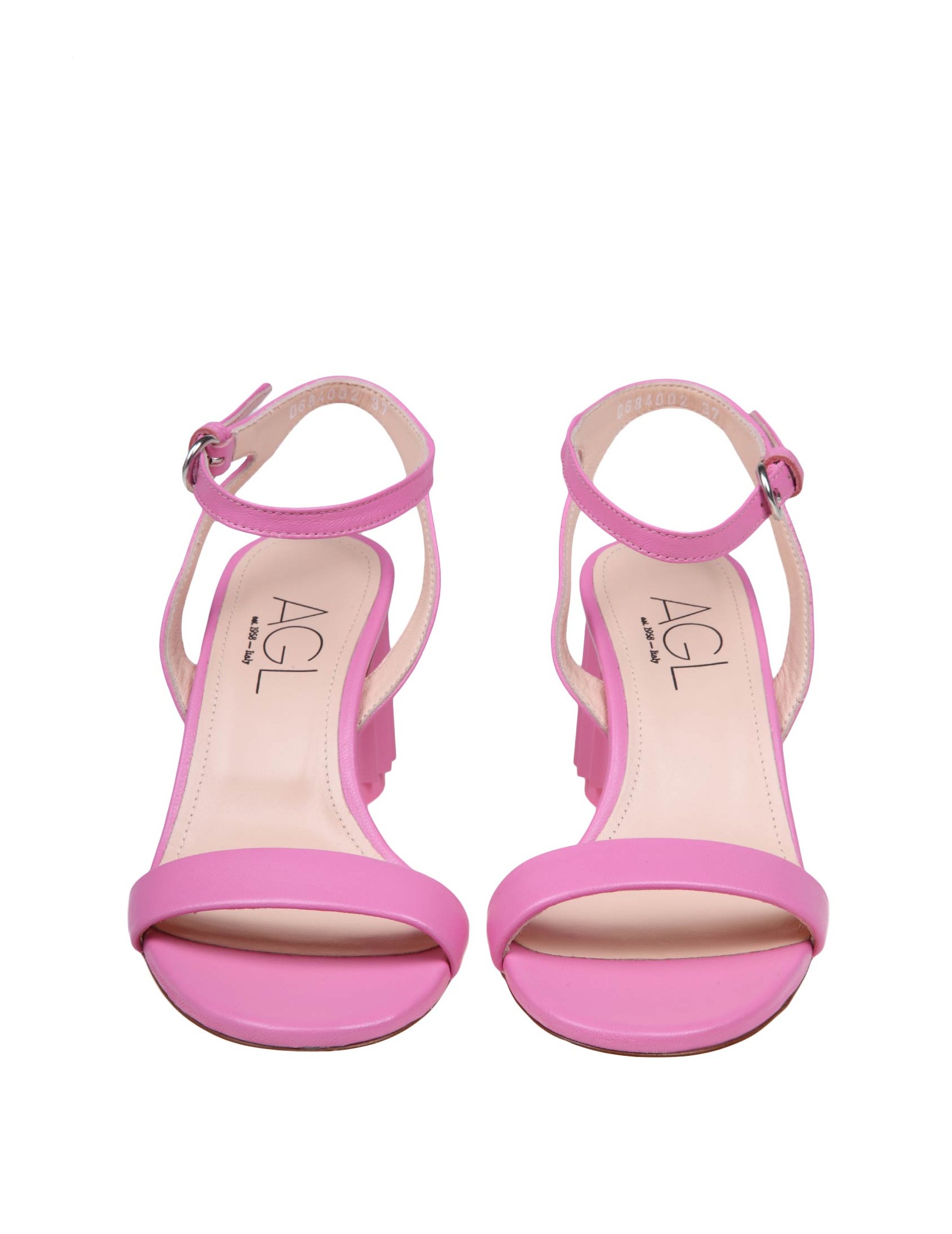 Sandalo rosa on sale con tacco