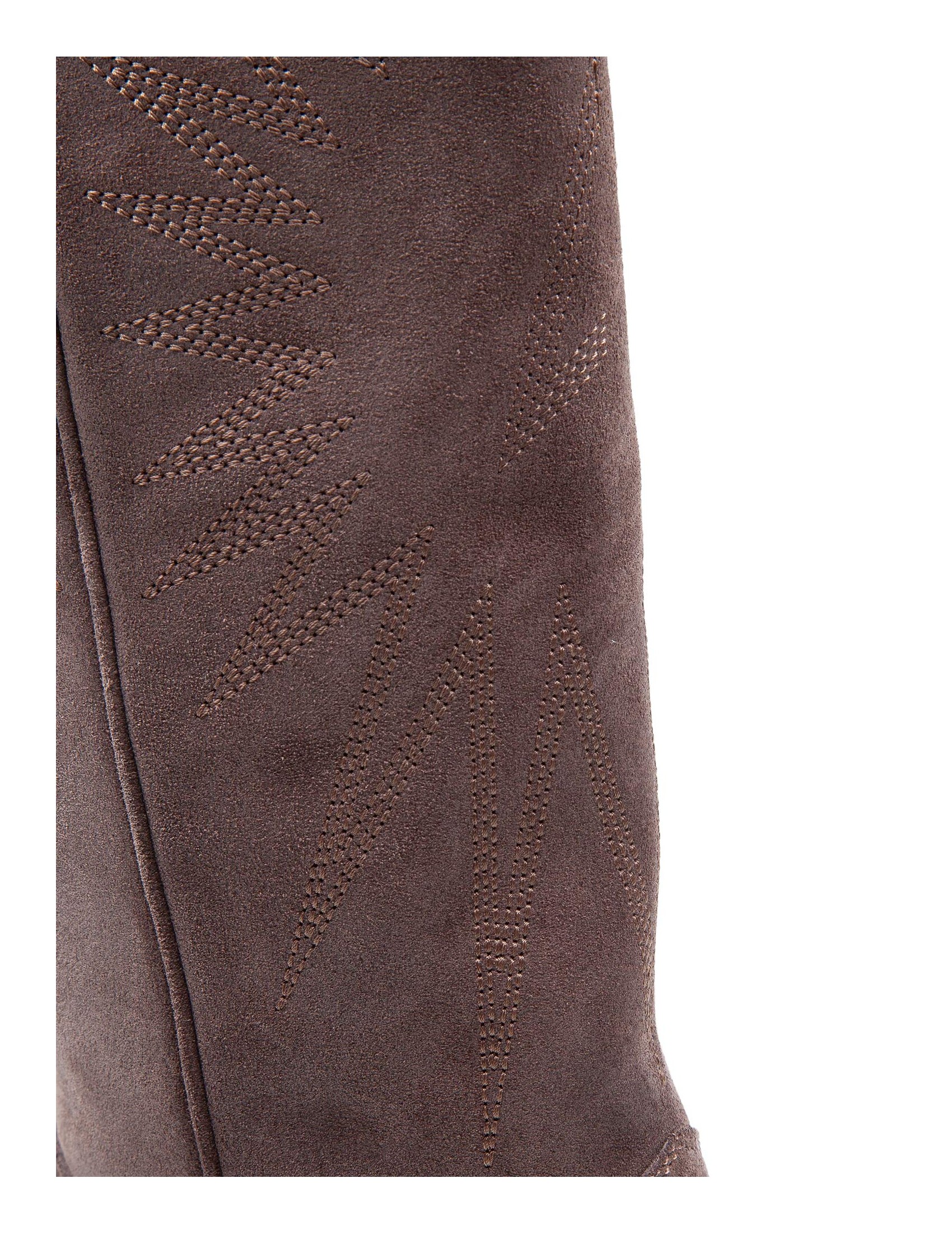 GOLDEN GOOSE CAMPEROS BOOTS IN BROWN SUEDE