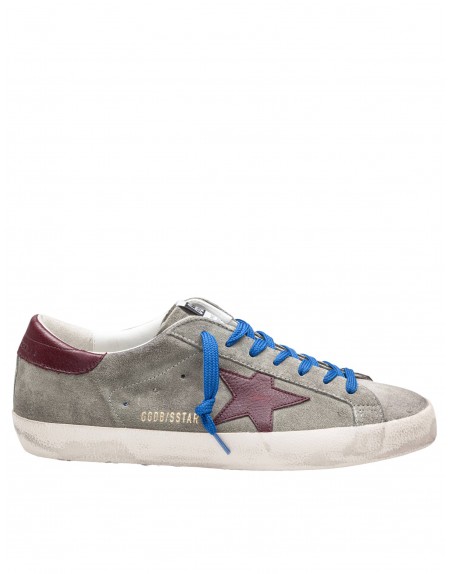 GOLDEN GOOSE SNEAKERS SUPER STAR IN CAMOSCIO COLORE GREEN E KENYA