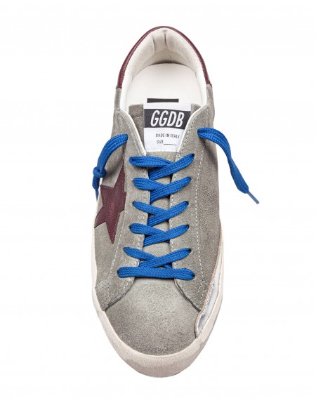 GOLDEN GOOSE SNEAKERS SUPER STAR IN CAMOSCIO COLORE GREEN E KENYA