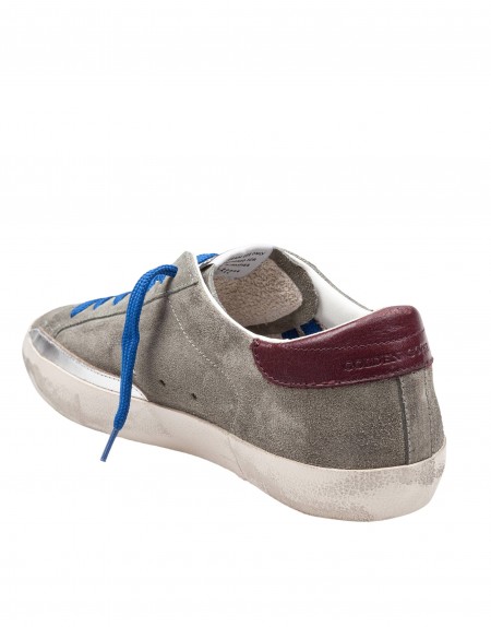 GOLDEN GOOSE SNEAKERS SUPER STAR IN CAMOSCIO COLORE GREEN E KENYA