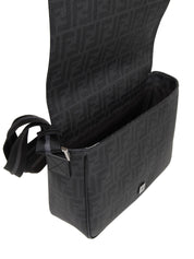 FENDI MESSENGER BAG IN LOGO FABRIC