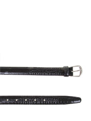 DSQUARED2 BLACK LEATHER BELT