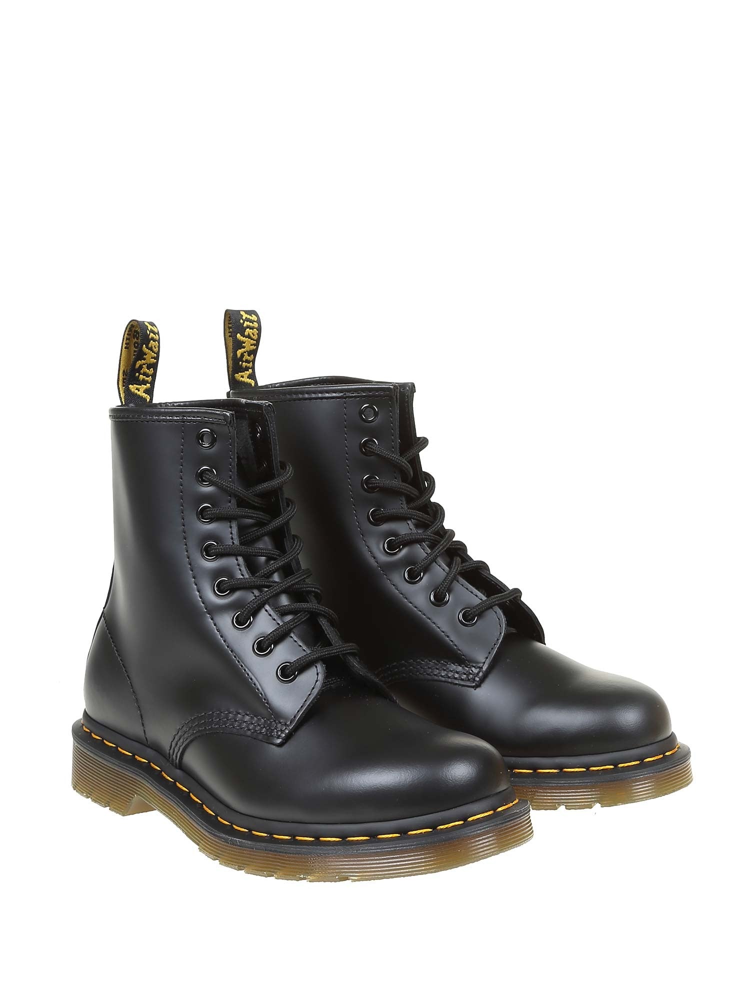 DR.MARTENS SMOOTH ANFIBIO IN BLACK LEATHER