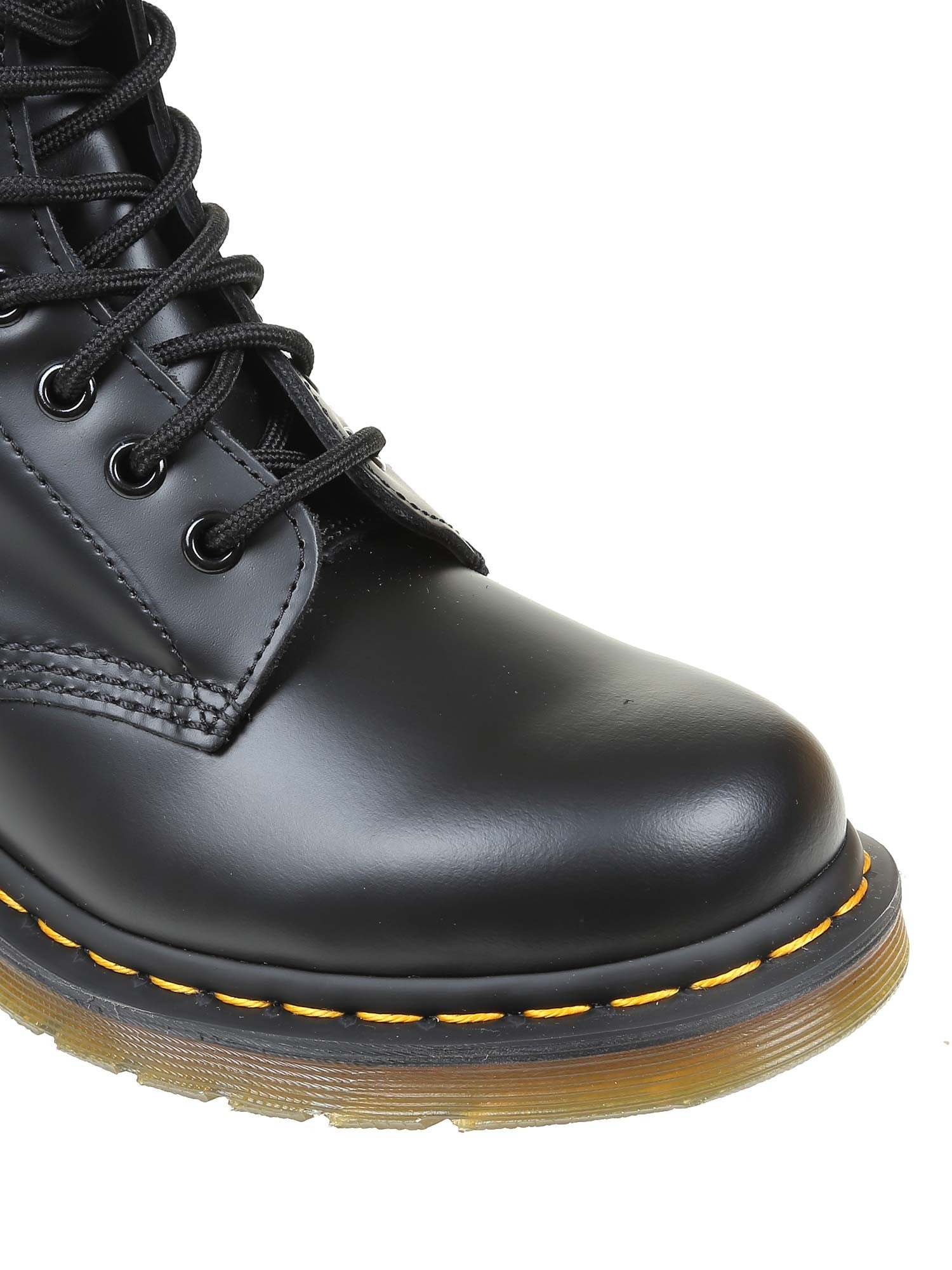 DR.MARTENS SMOOTH ANFIBIO IN BLACK LEATHER