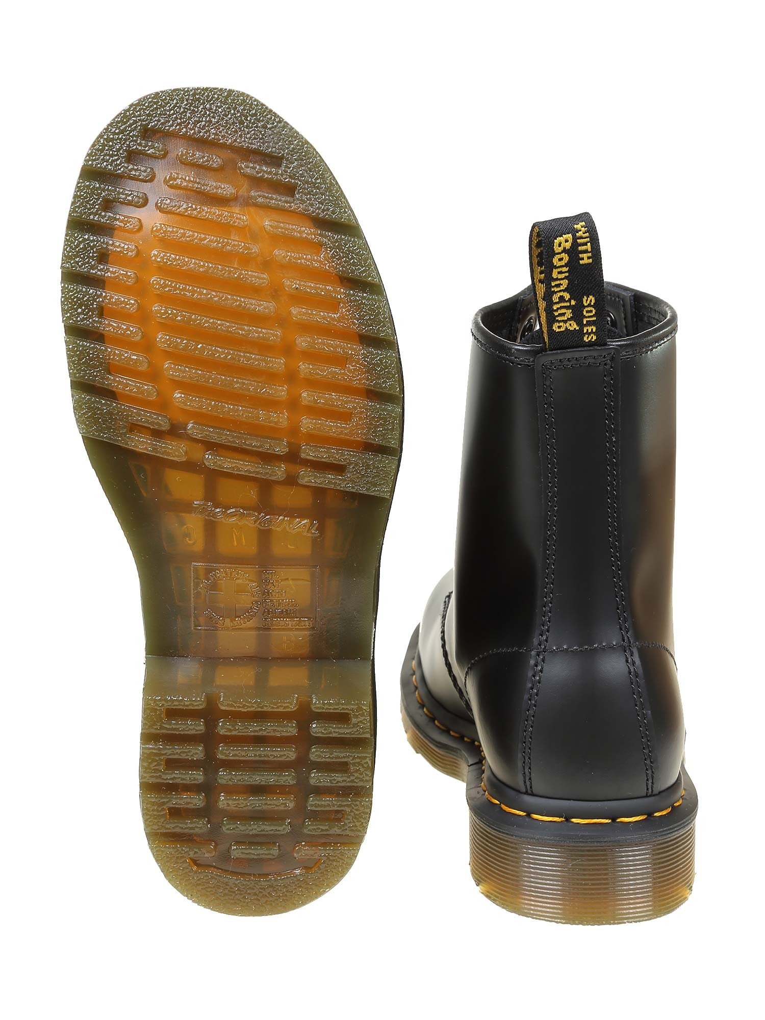 DR.MARTENS SMOOTH ANFIBIO IN BLACK LEATHER