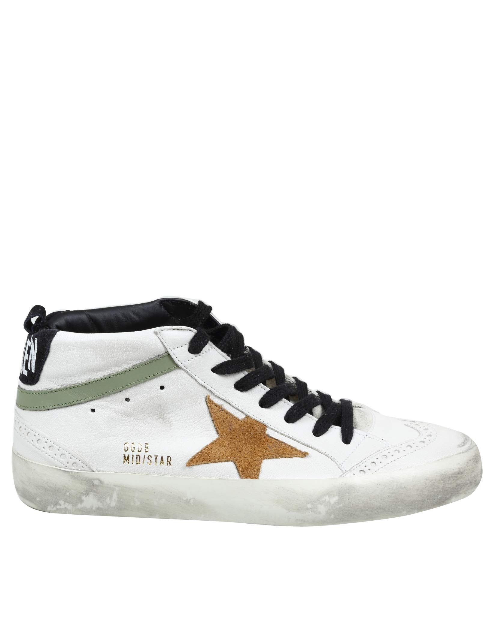 GOLDEN GOOSE SNEAKERS MID STAR