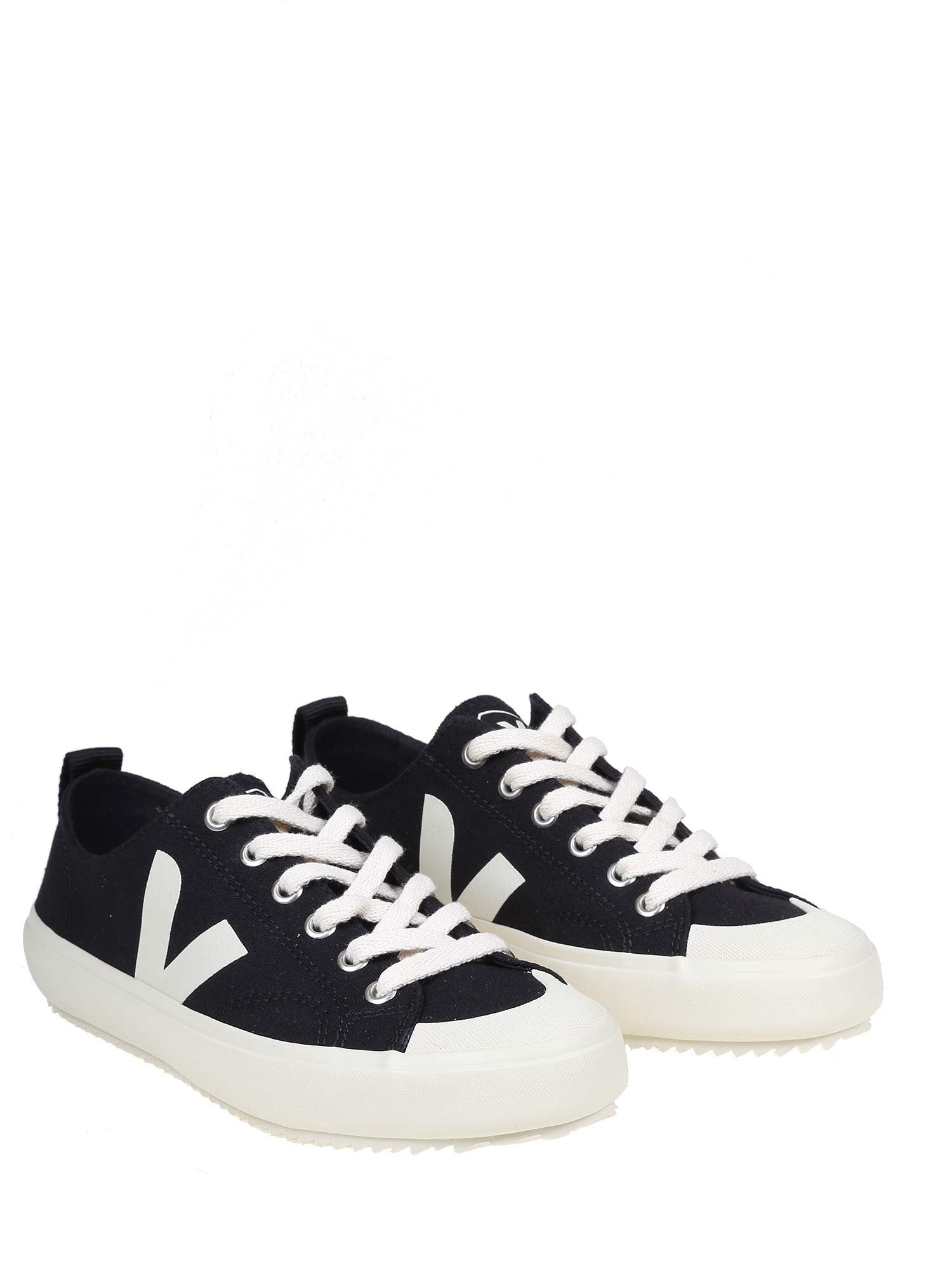 VEJA SNEAKERS NOVA IN TESSUTO NERO