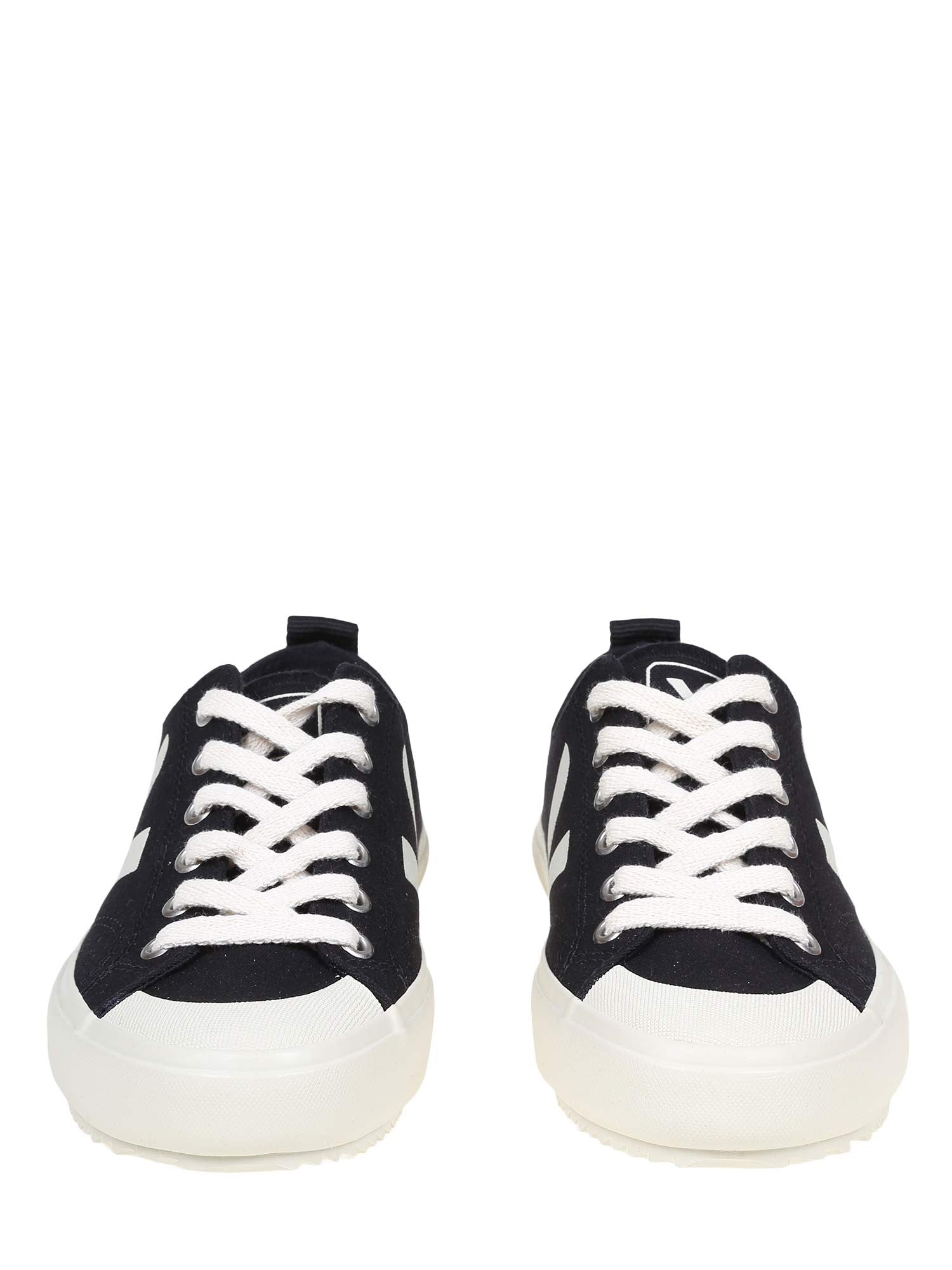 VEJA SNEAKERS NOVA IN TESSUTO NERO