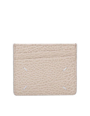 MAISON MARGIELA CARD HOLDER IN CASHMERE LEATHER
