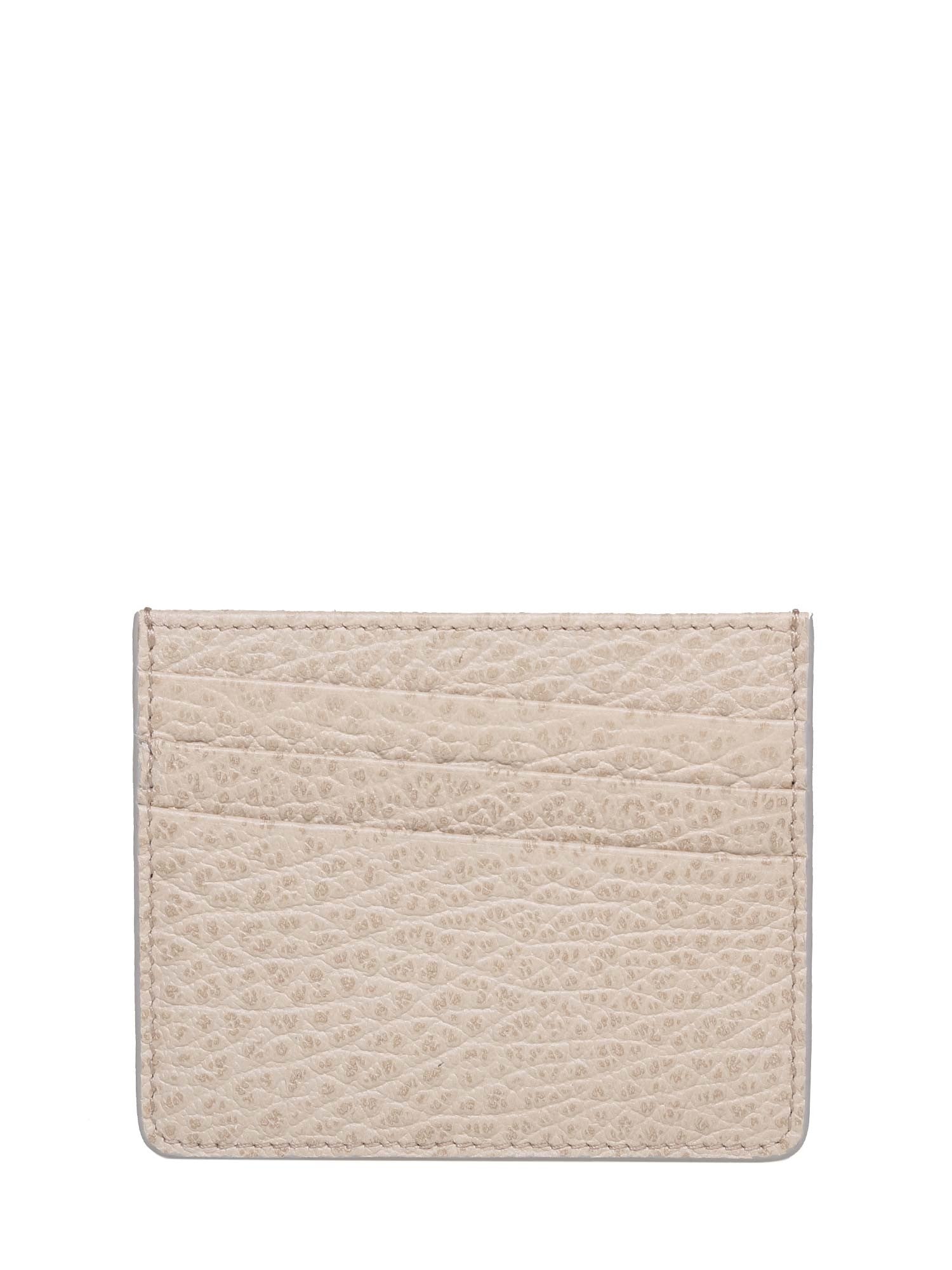 MAISON MARGIELA CARD HOLDER IN CASHMERE LEATHER
