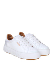 TORY BURCH SNEAKER LADYBUG IN PELLE COLORE BIANCO