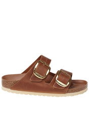 BIRKENSTOCK ARIZONA BIG OILED IN COGNAC COLOR LEATHER