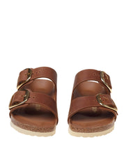 BIRKENSTOCK ARIZONA BIG OILED IN COGNAC COLOR LEATHER