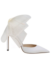 JIMMY CHOO PUMP AVERLY IN FABRIC WITH BOW
