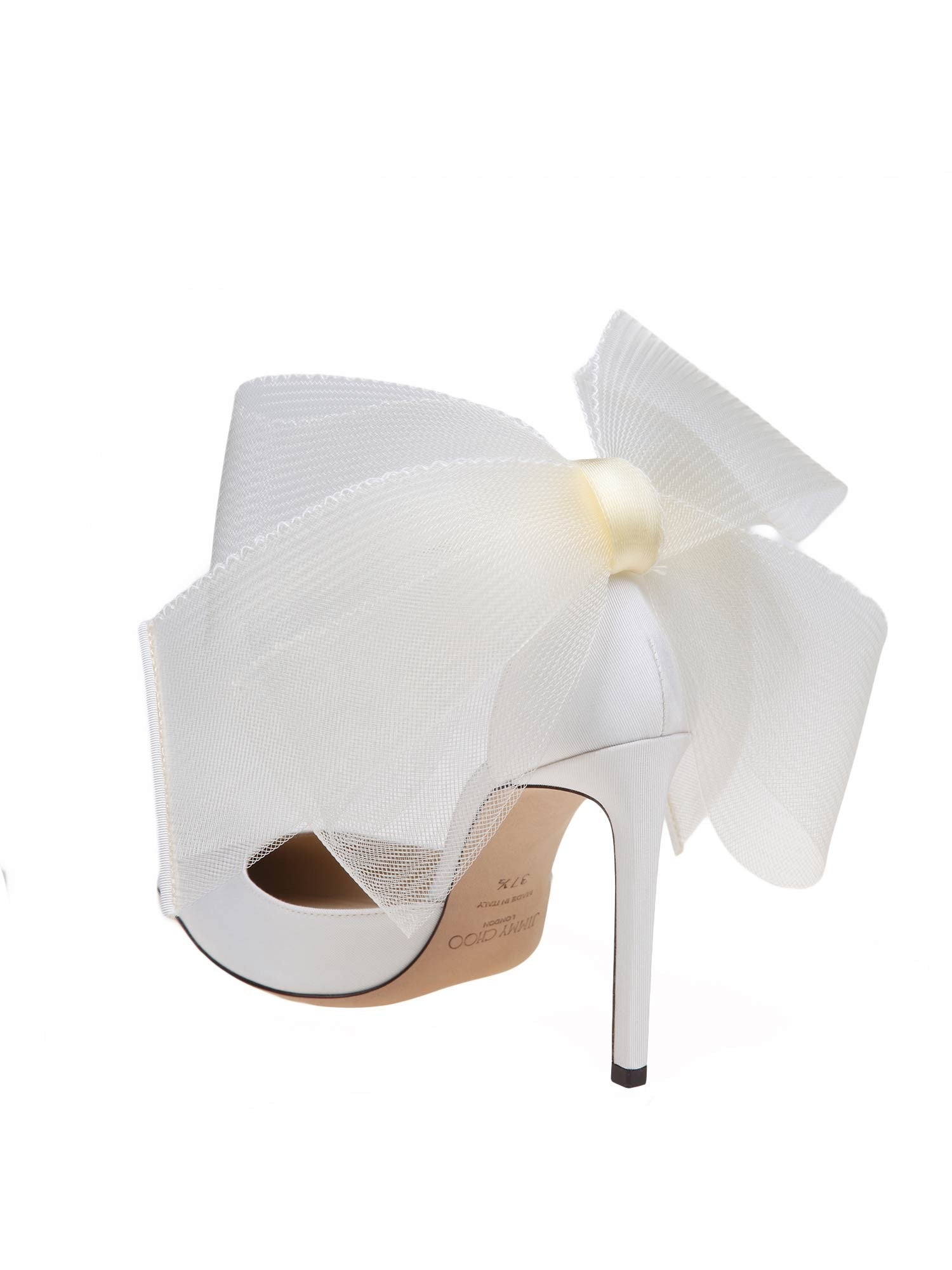 JIMMY CHOO PUMP AVERLY IN FABRIC WITH BOW