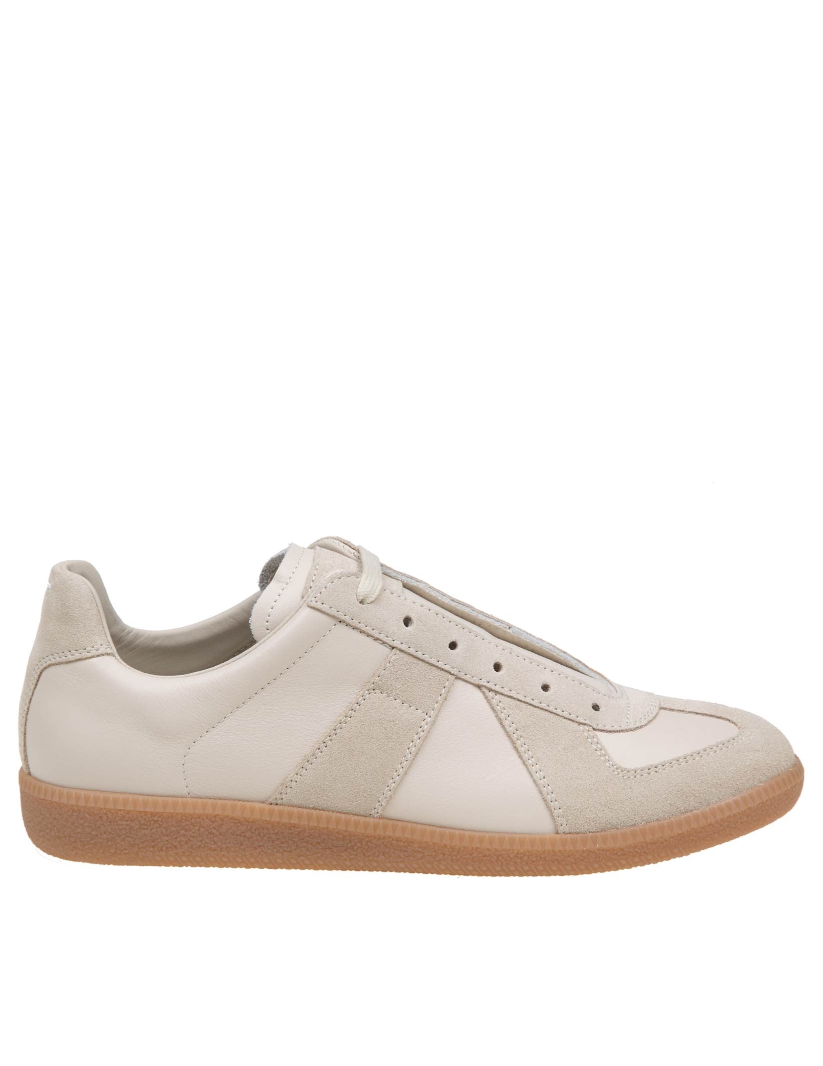 MAISON MARGIELA SNEAKERS REPLICA IN PELLE E CAMOSCIO