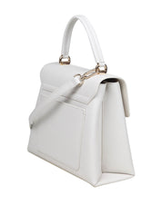 FURLA 1927 HANDBAG IN MARSHMALLOW COLOR LEATHER