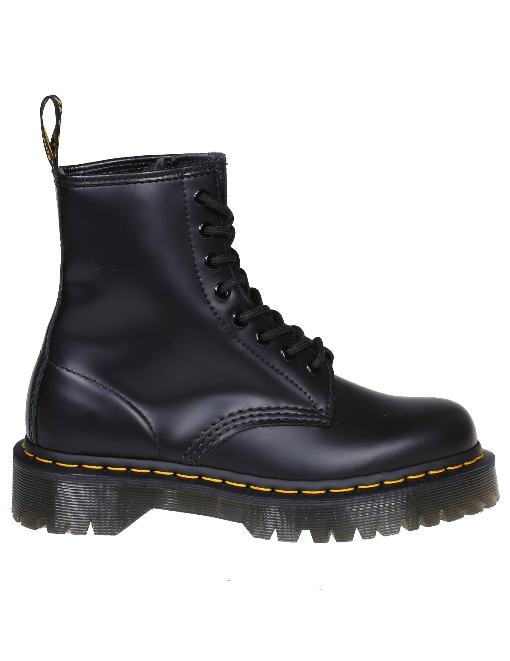 DR.MARTENS SMOOTH ANFIBIO 1460 IN BLACK LEATHER