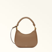 FURLA BORSA A SPALLA SFERA S IN PELLE COLORE DESERTO
