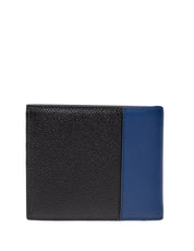 DOLCE & GABBANA LEATHER WALLETS COLOR BLACK/BLUE