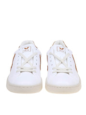 VEJA URCA SNEAKERS IN WHITE COATED COTTON