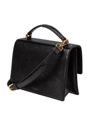 GOLDEN GOOSE BORSA A MANO VENEZIA IN PELLE COLORE NERO