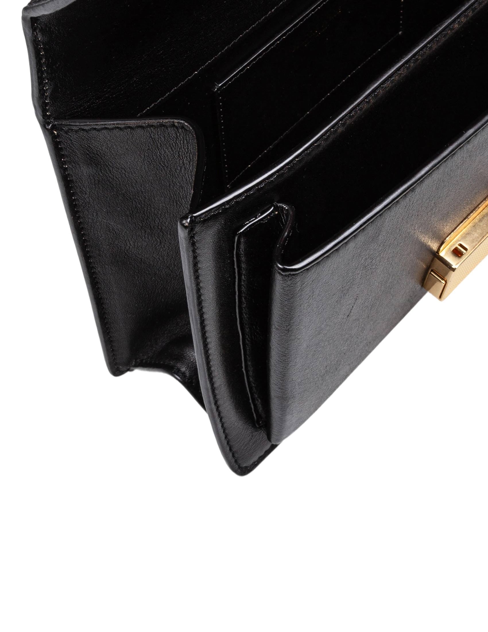 GOLDEN GOOSE BORSA A MANO VENEZIA IN PELLE COLORE NERO