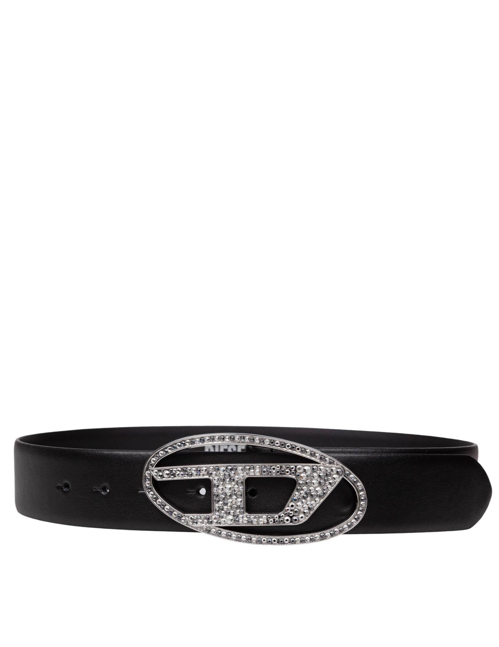 DIESEL BELT 1DR OVAL D COLOR BLACK