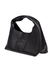 MARC JACOBS THE MINI SACK BAG IN BLACK LEATHER