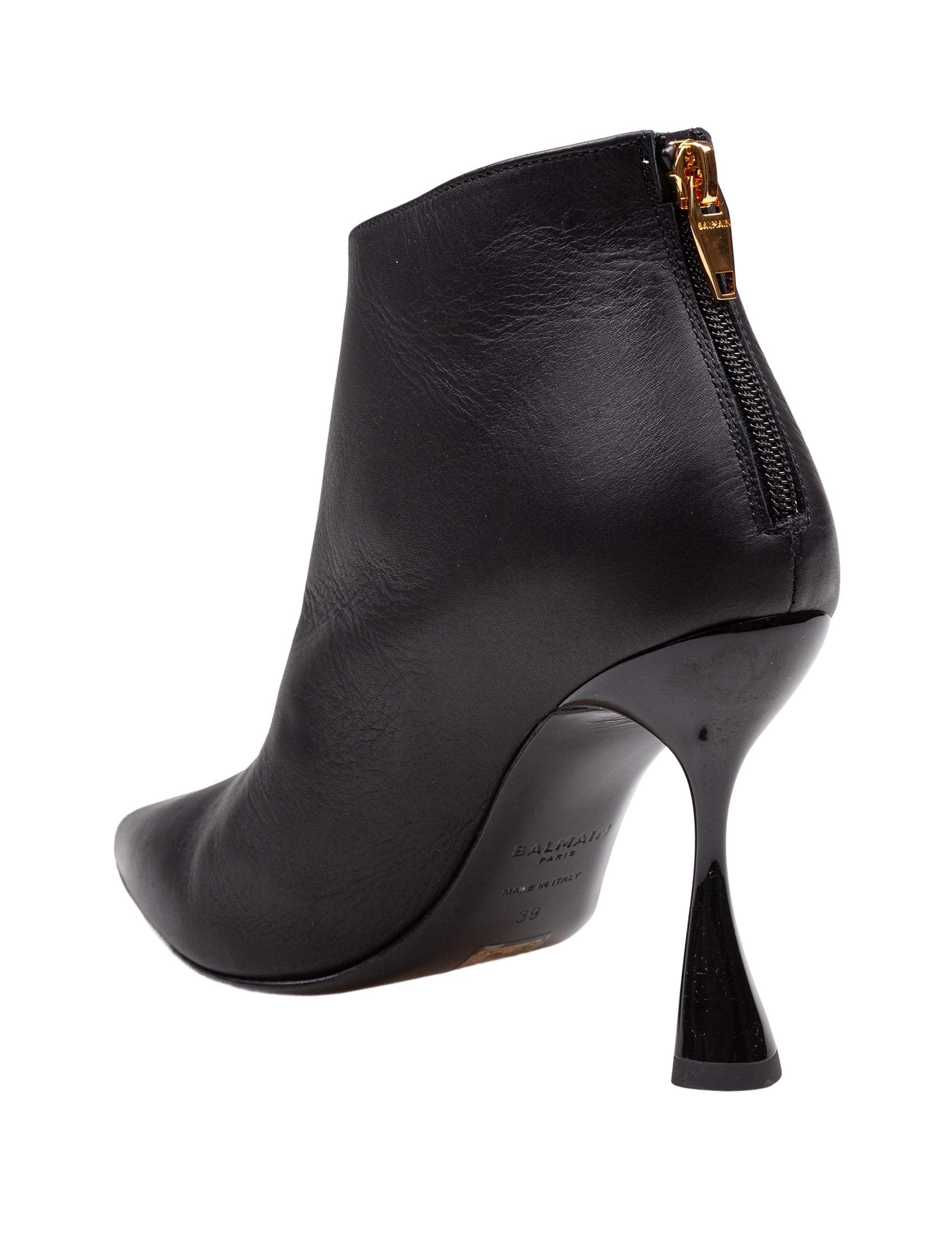 BALMAIN TRONCHETTO IN PELLE COLORE NERO