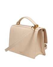 GOLDEN GOOSE BORSA VENEZIA TEJUS I PELLE CON MOTIVO PITONATO COLORE VANIGLIA