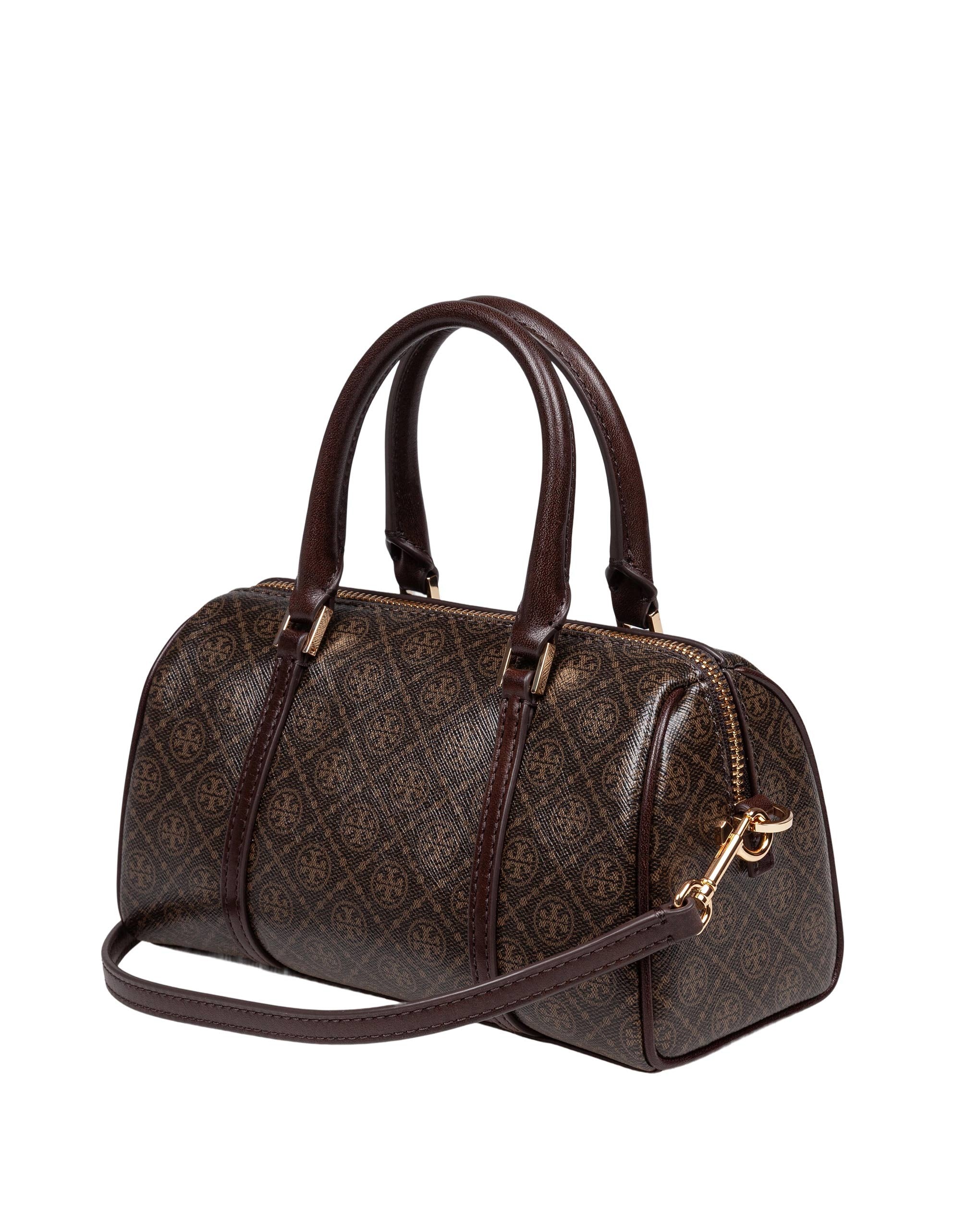 TORY BURCH BORSA A MANO MINI IN CANVAS T MONOGRAM