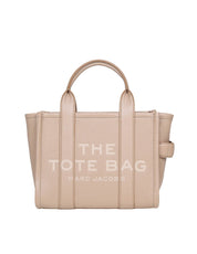 MARC JACOBS THE SMALL TOTE IN CAMEL COLOR LEATHER