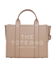 MARC JACOBS MEDIUM TOTE IN PELLE COLORE CEMENTO