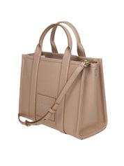 MARC JACOBS MEDIUM TOTE IN PELLE COLORE CEMENTO